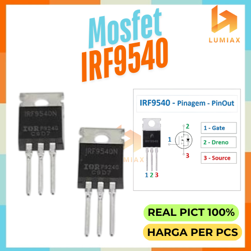 MOSFET irf9540n irf 9540n irf9540 n IRF9540N IRF 9540N IRF9540 N TO 220