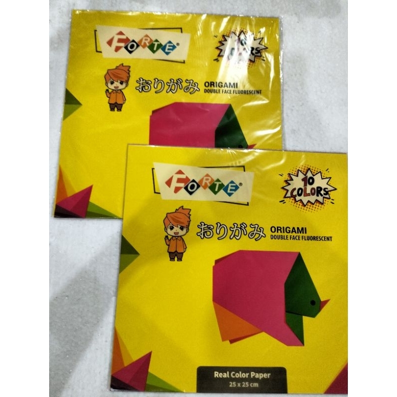 

ORIGAMI 25 X 25 DOUBLE SIDE MERK FORTE KERTAS WARNA WARNI 25 X 25 ORIGAMI BESAR ORIGAMI DOUBLE SIDE