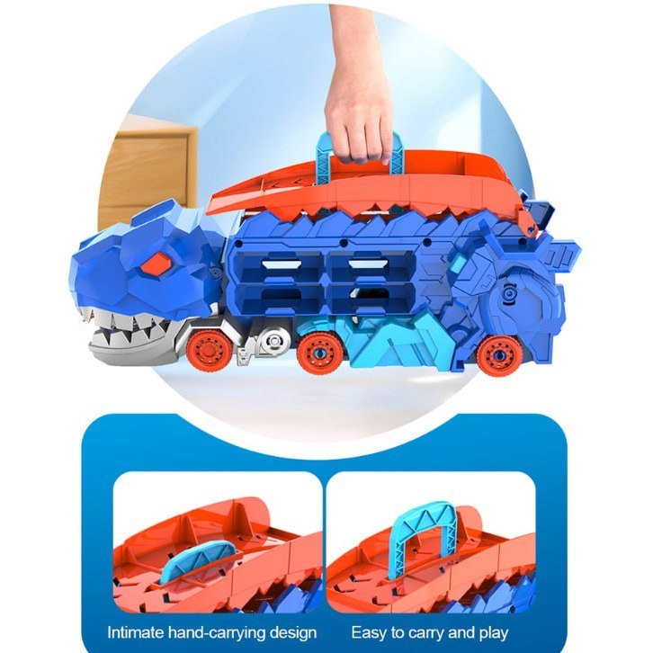 

Mainan Mobil Mobilan Anak Kendaraan Mainan Mobil Truk Dino Deformasi - Dinosaur Deformation Cars