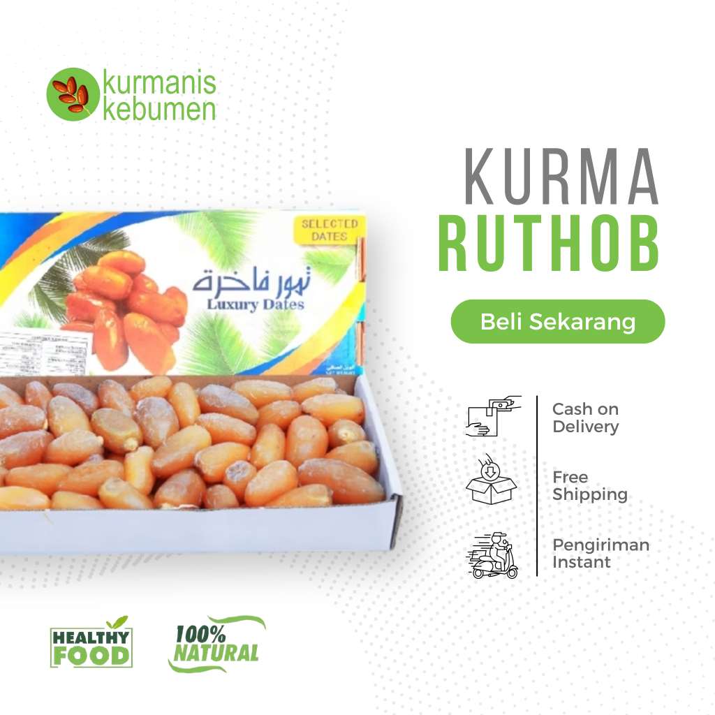 

Kurma Tunisia Ruthob Libya Deglet Nour Premium Berkualitas Original Fresh