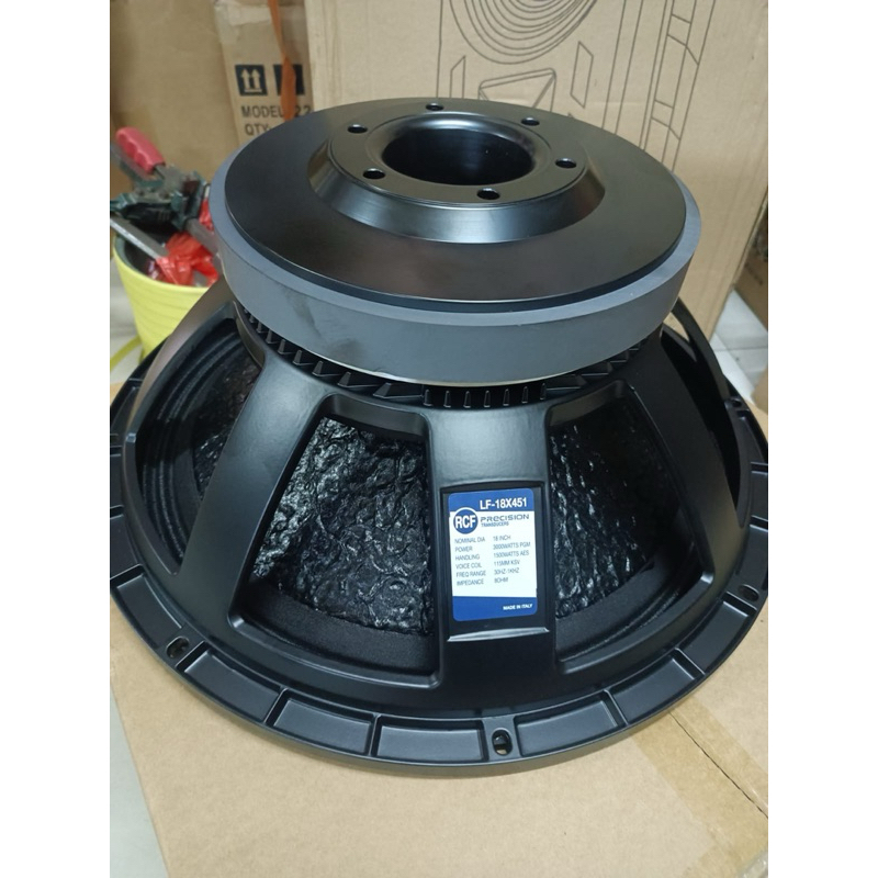 KOMPONEN SPEAKER RCF LF18X451/ LF18 X451 VOICE COIL 4.5 INCH 2400 WATT
