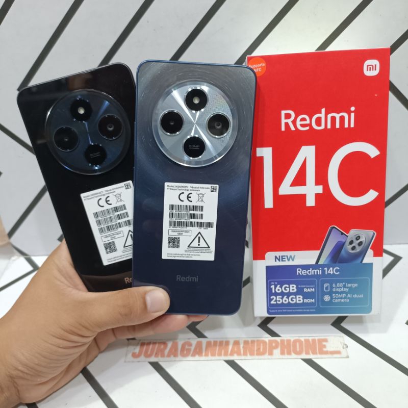 REDMI 14C 8/256GB 6/128GB HP SECOND BEKAS FULLSET