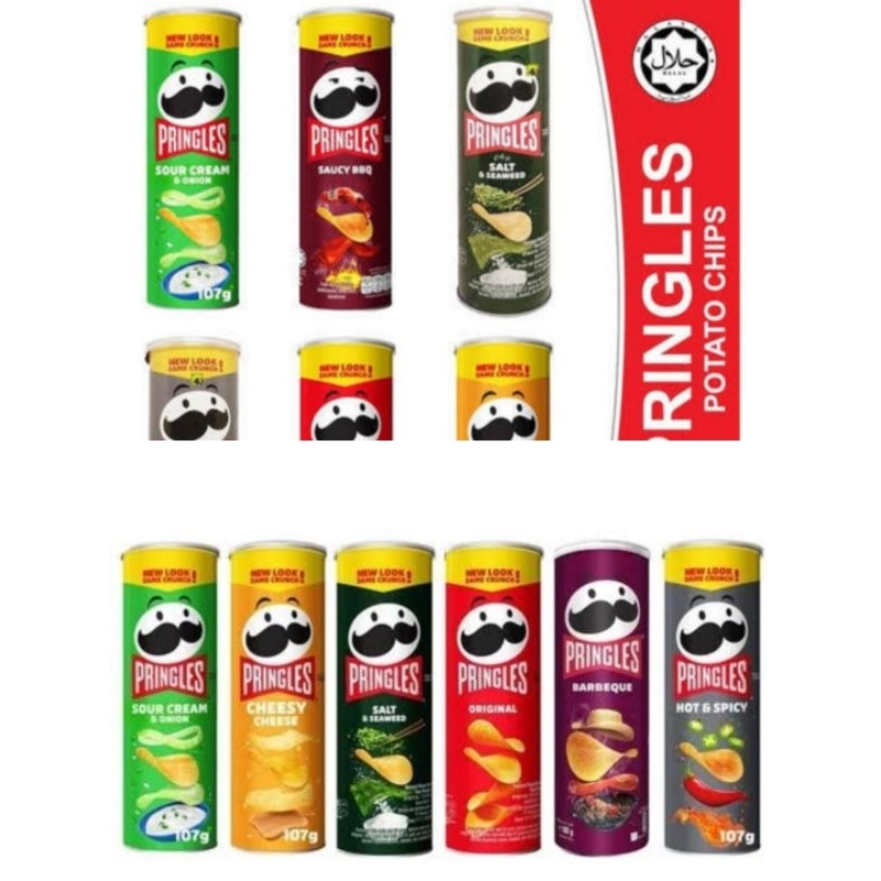 

Pringles Potato chips 107g all varian