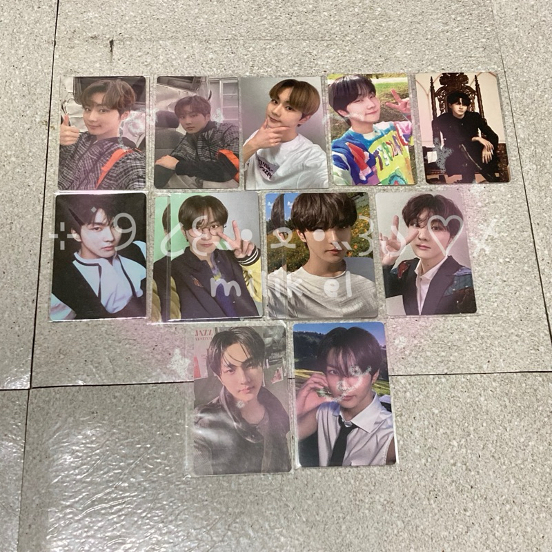 [ BACA DESC ] WTS PHOTOCARD OFFICIAL ENHYPEN JUNGWON BORDER CARNIVAL BDC UNIFORM UNI SEASON GREETING