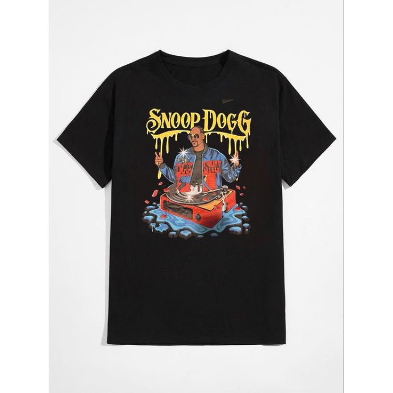KAOS DISTRO VINTAGE TEBAL 24S PREMIUM BAJU KAOS MUSIK SNOOP DOGG