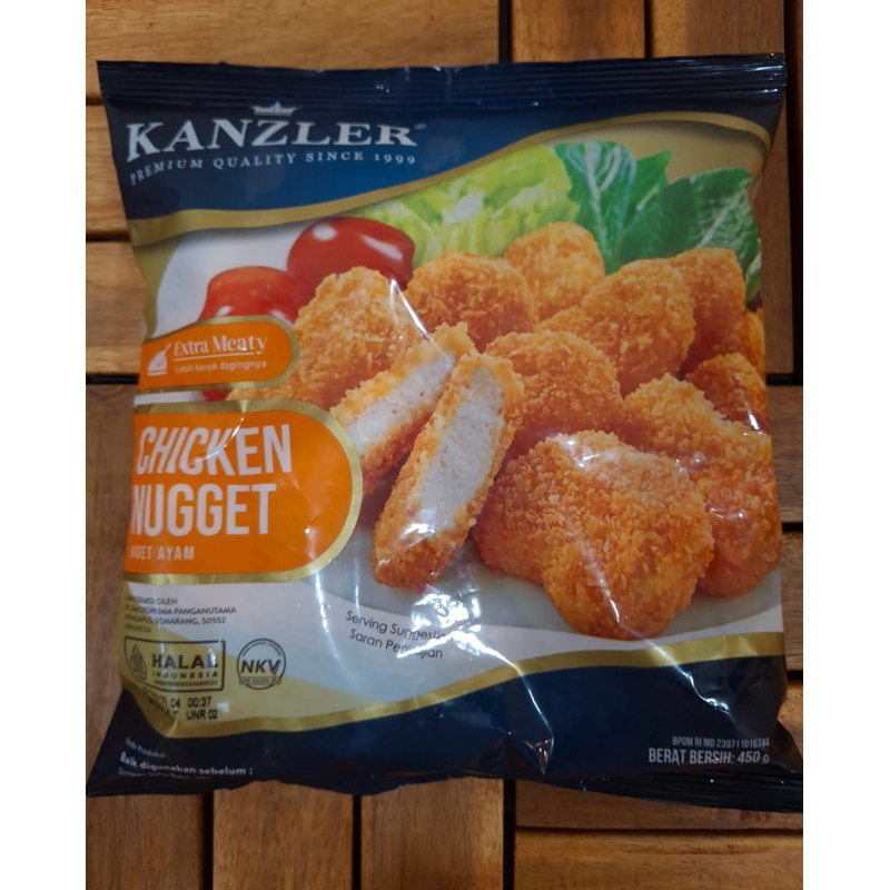 

Kanzler Chicken nugget 450gr
