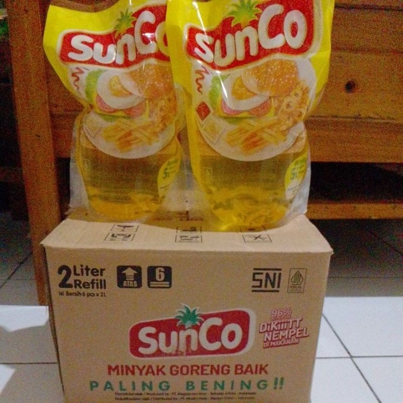 

Minyak sunco 1kardus 2liter isi 6 promo