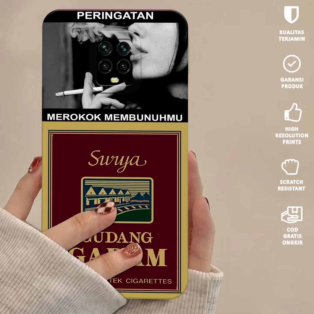 Case Xiaomi Redmi Note 9 PRO - Softcase Xiaomi Redmi Note 9 Pro Motif Rokkk - Casing Hp Xiaomi Redmi