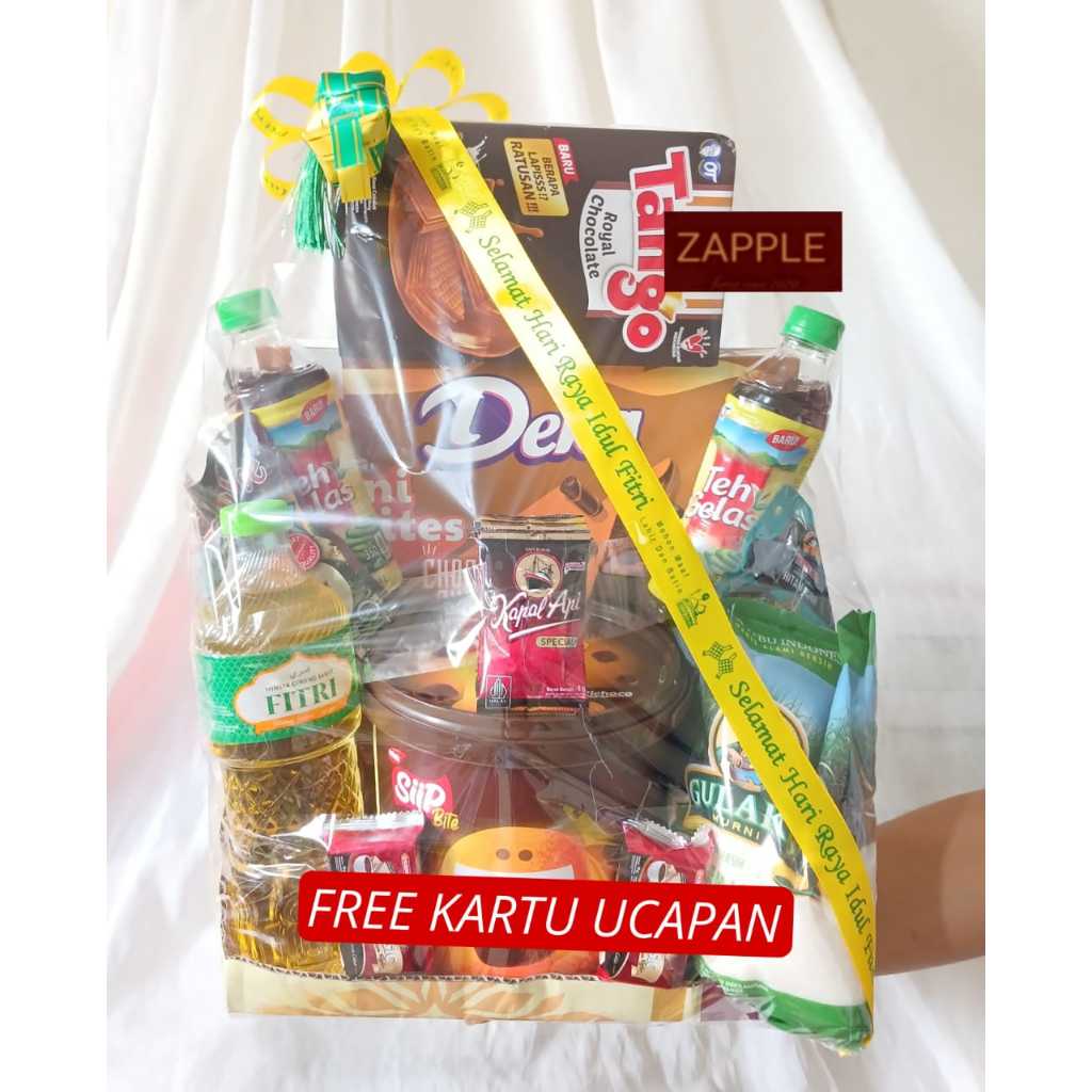 

READY PARCEL LEBARAN PAKET SEMBAKO // FREE KARTU UCAPAN