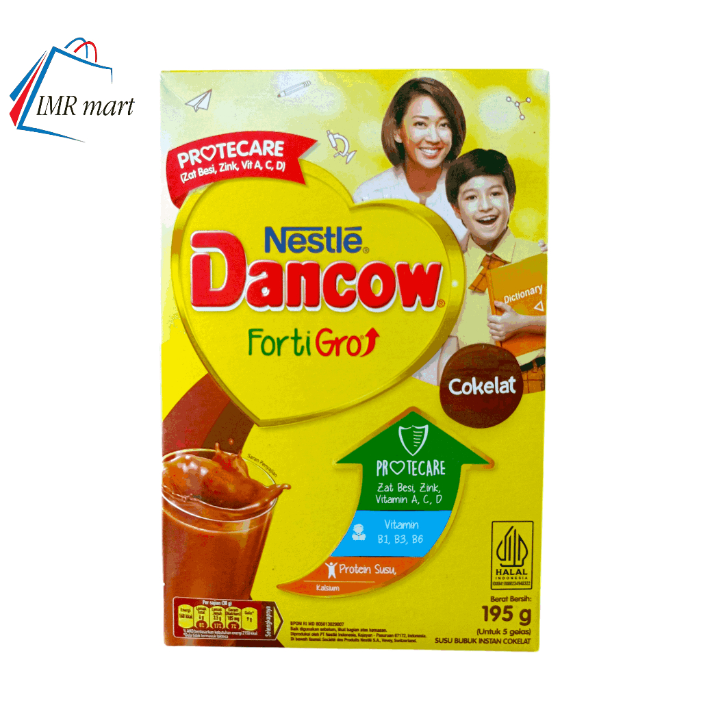 

Susu Dancow Fortigro Instant Rasa Coklat Berat 195 Gram