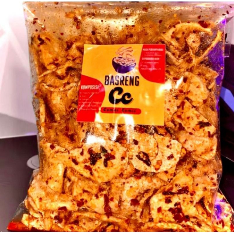

basreng cc pedas daun jeruk / cemilan virall isi 500gram