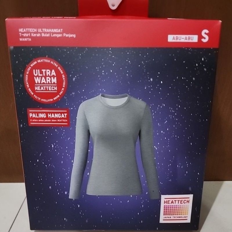 Uniqlo Atasan Heattech UltraWarm Wanita