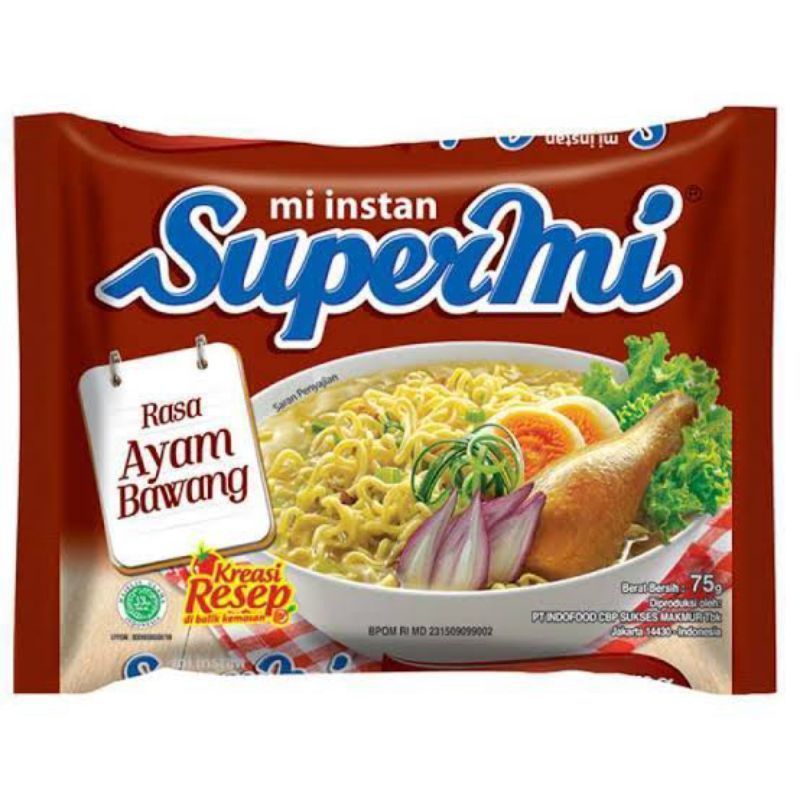 

Supermi Ayam Bawang (5 Pcs)