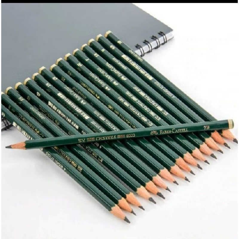 

[ SALE ] Pensil faber Castell 2B 1 pack