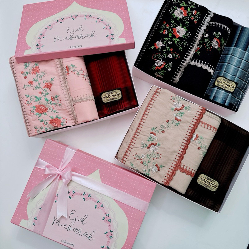 HAMPERS MUKENA BORDIR KENANGA SARUNG