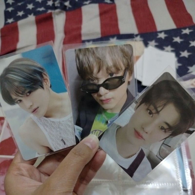 official haechan jaemin taeyong nct dream 127 photocard pc hello future cafe dicon