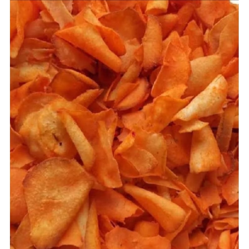 

Keripik Singkong Balado Pedas Gurih 250-Gram