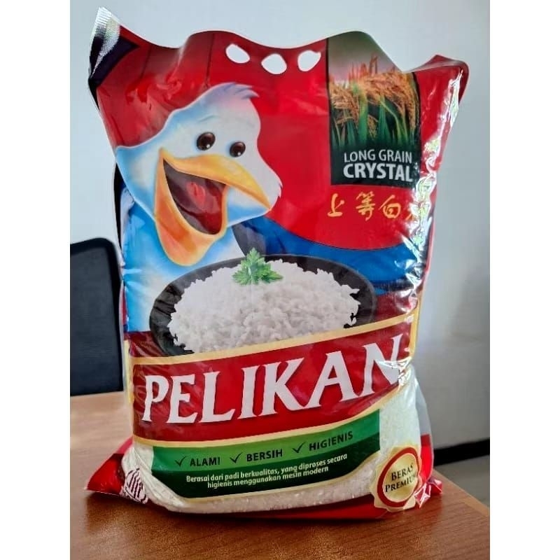 

BERAS PELIKAN 5KG 2, 3 & 5 pcs Diskon