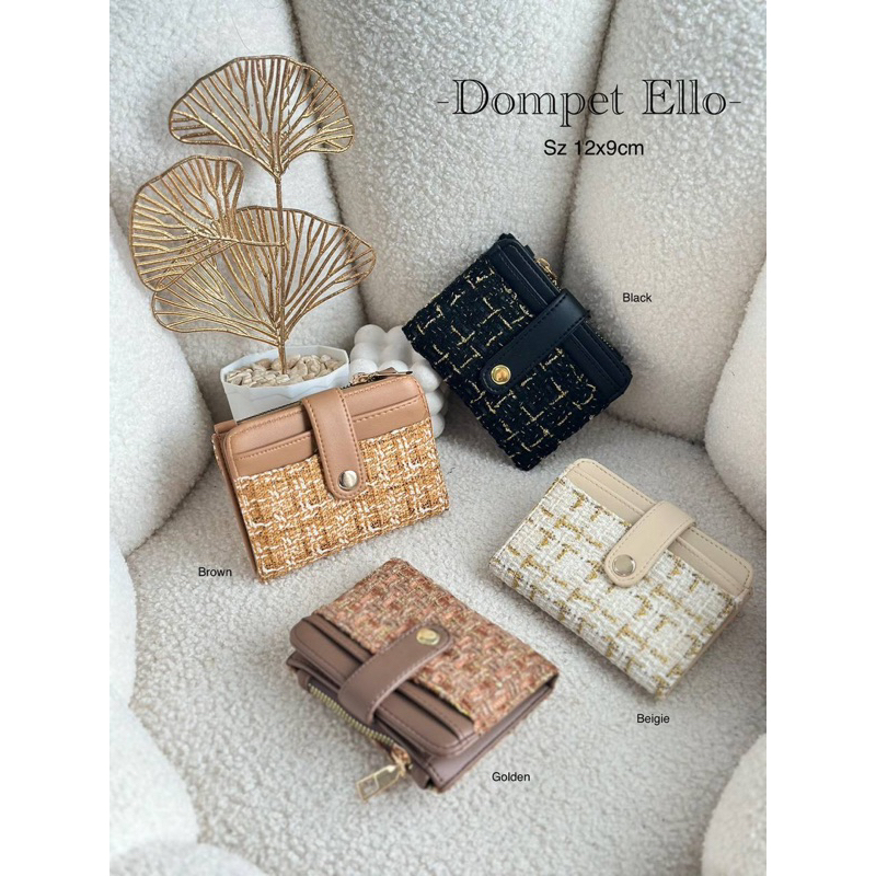 DOMPET ELLO | DOMPET WANITA | DOMPET MINI | DOMPET RAJUT