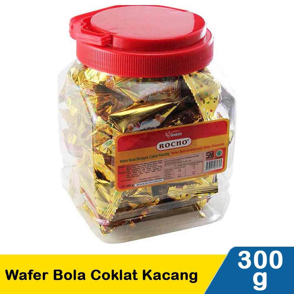 

rocho wafer bola cokelat kacang 300g