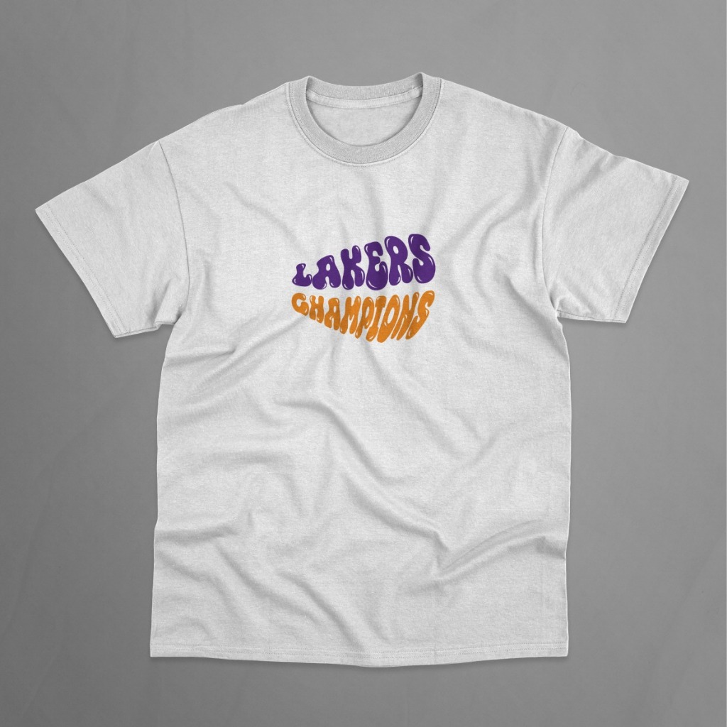T-SHIRT LAKERS // KAOS LAKERS // LOS ANGELES LAKERS // KAOS BASKET NBA // 002