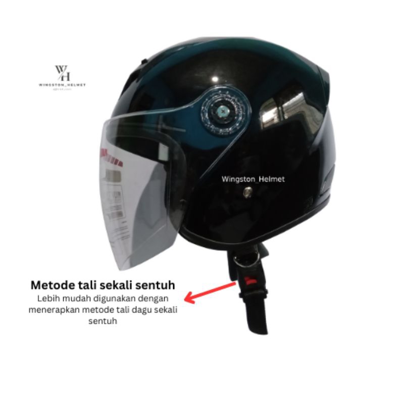 Helm Yamaha YM600 Helm Murah Helm Standar SNI Size - XL