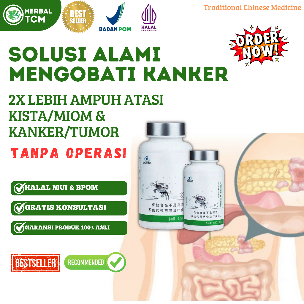 [FITOFARMAKA] PAKET OBAT TCM TUMOR KANKER PAYUDARA - MIOM - KISTA HERBAL AMPUH ORIGINAL DARI CINA UN