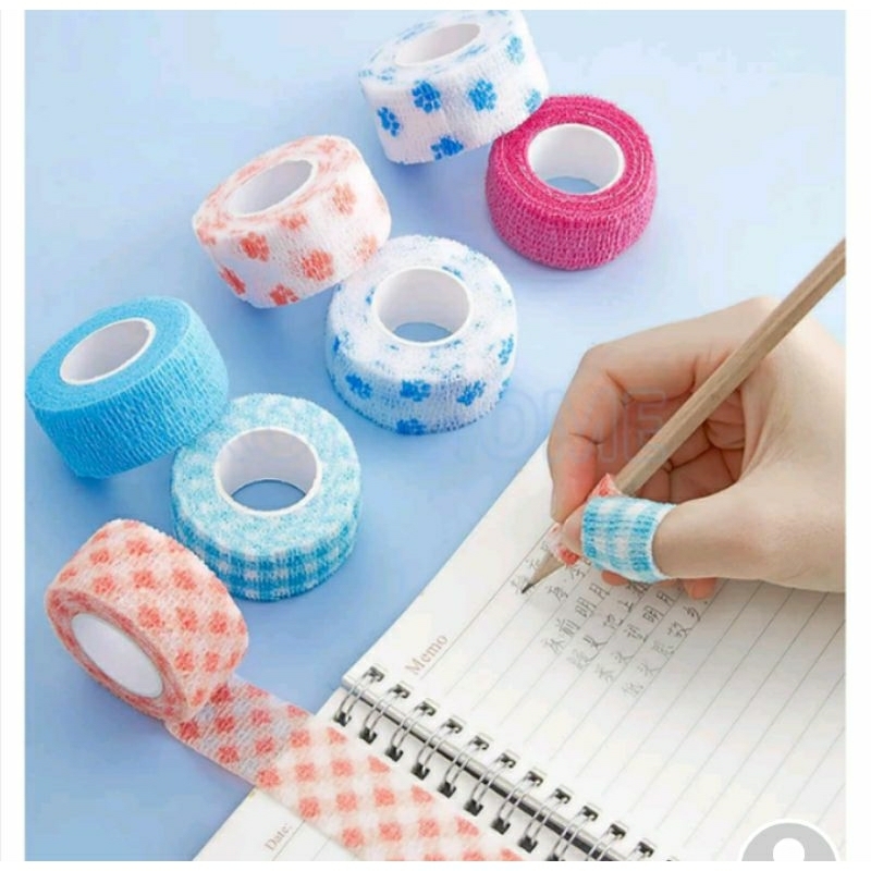 PERBAN PLESTER JARI MOTIF