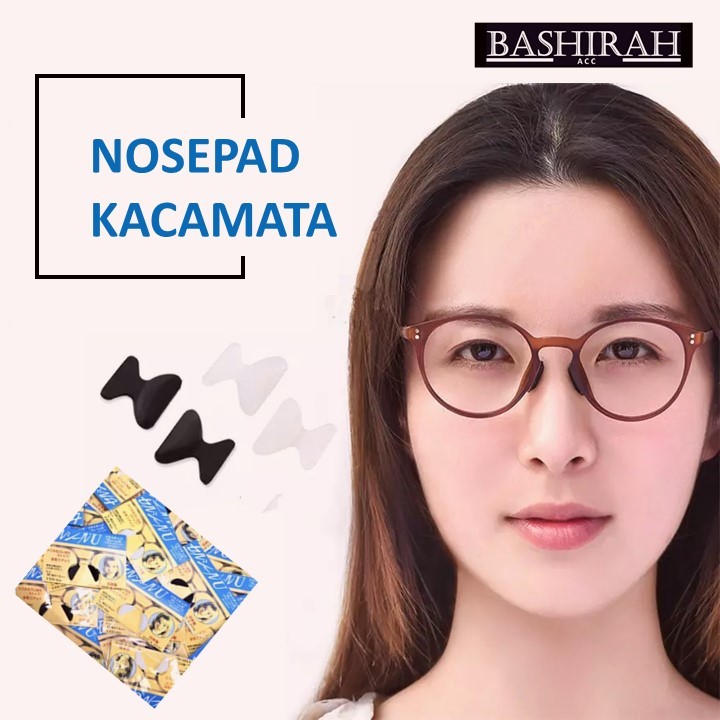 Bashirah Nosepad kacamata tempel penyangga hidung nosepad kacamata nosepad tempel nosepad kacamata t