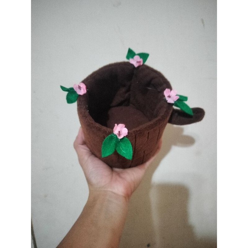 Boneka pot bunga, boneka tempat sesuatu, boneka pohon