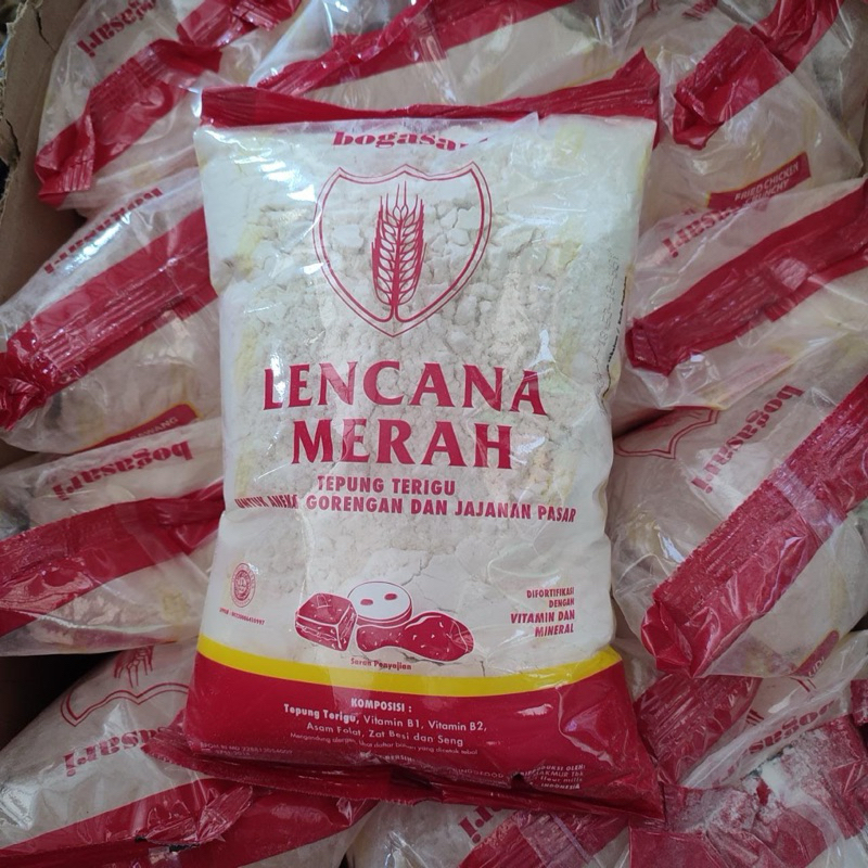

Tepung Terigu Lencana Merah gratis 1 sendok cantik
