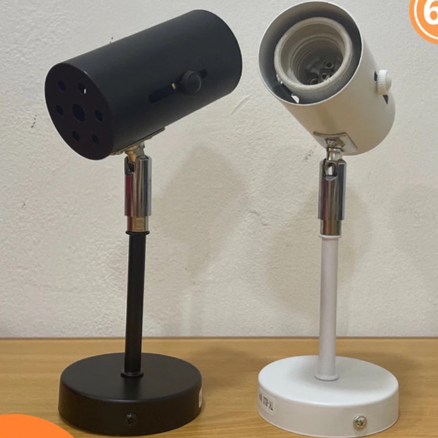 Kap lampu plafon sorot 10Cm 10 Cm spot light fiting e27 fitting plafon spotlight tangkai