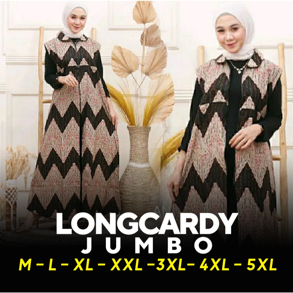 OUTER BATIK - OUTER JUMBO - OUTER JUMBO LD 130 - OUTER JUMBO WANITA KEKINIAN - OUTER JUMBO KONDANGAN
