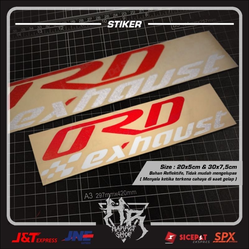 STIKER ORD EXHAUST