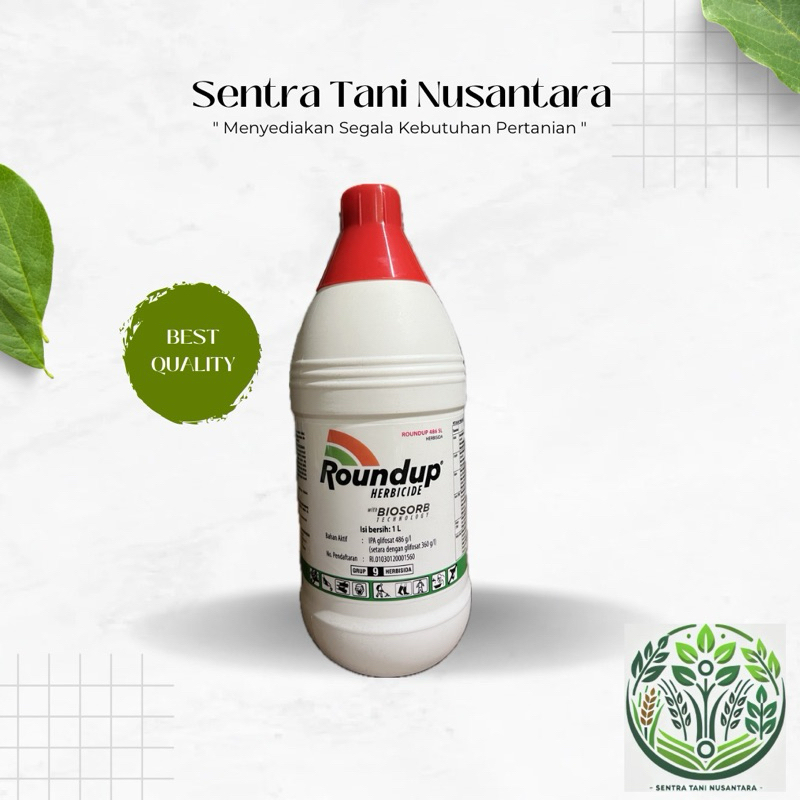 Herbisida Roundup 486 SL,Obat Rumput Obat Pertanian Obat lahan sawah Obat sistemik