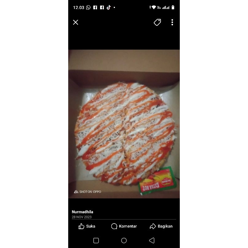 

pizza Frozen enak Murmer rasa nampol