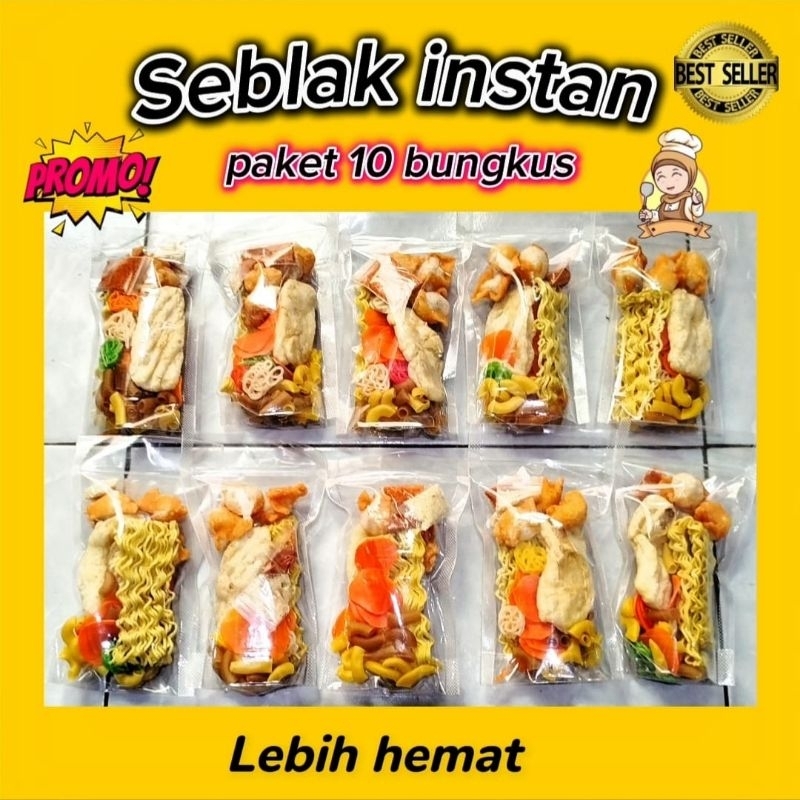 

Seblak Instan Paket 10 Bungkus