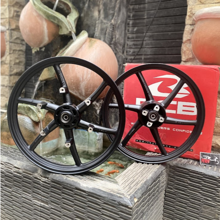 Velg RCB SONIC 150R SP522 model Palang 5 Warna GOLD Dan Hitam 160 160 ring 17