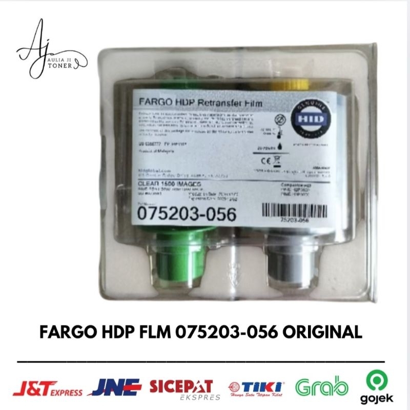 Ribbon FARGO HDP Retransfer Film 075203-056 Original
