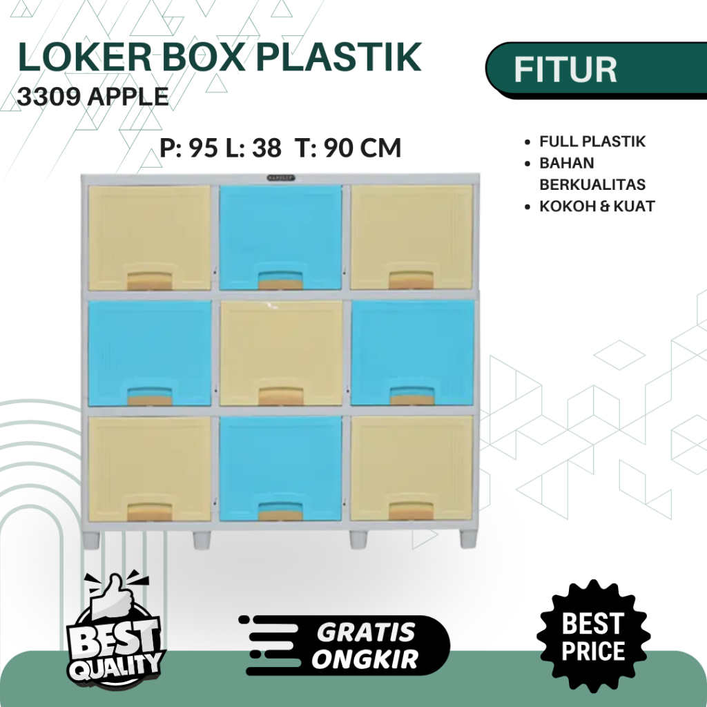 Loker plastik, lemari plastik, loker box plastik, club lemari pakaian plastik, lemari loker plastik