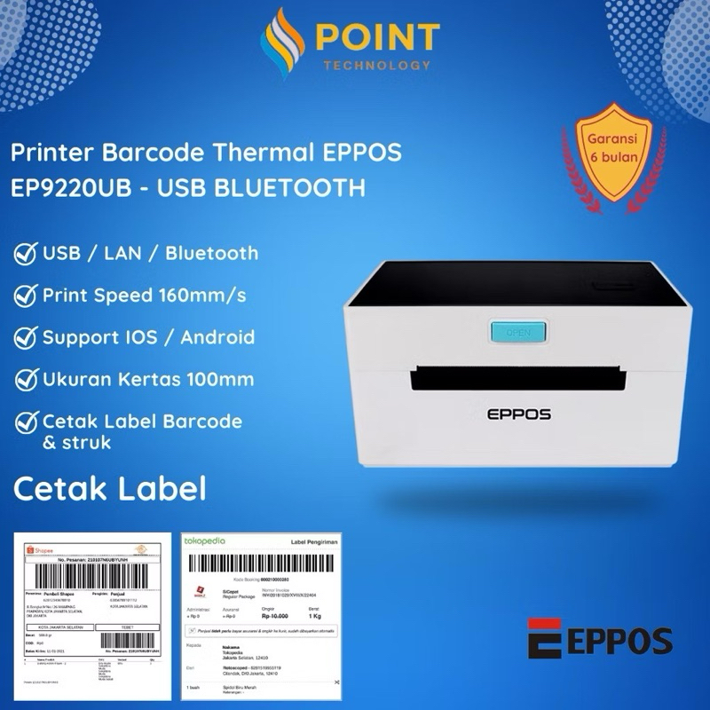 Eppos printer thermal second with good condition