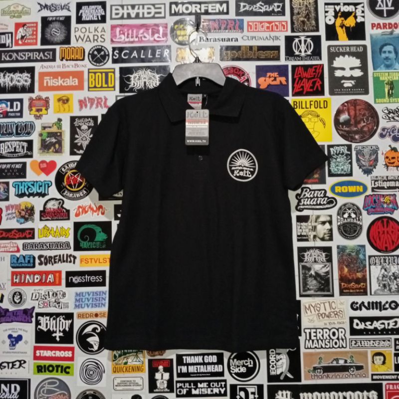 Kaos Polo Shirt KOIL - Blacklight (Official) - New