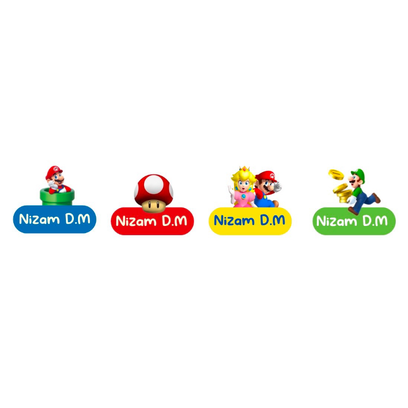 

Label Baju Supermario Theme (bagi yg sudah pernah order)