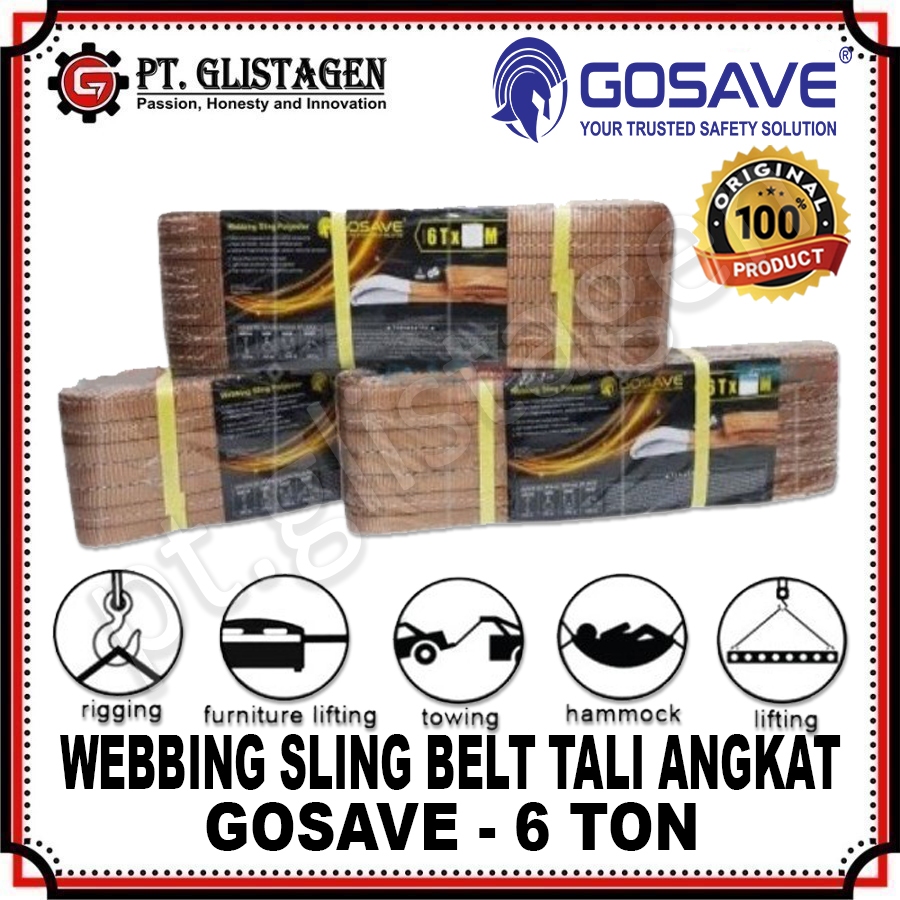 Webbing Sling 6 Ton X 12 Meter