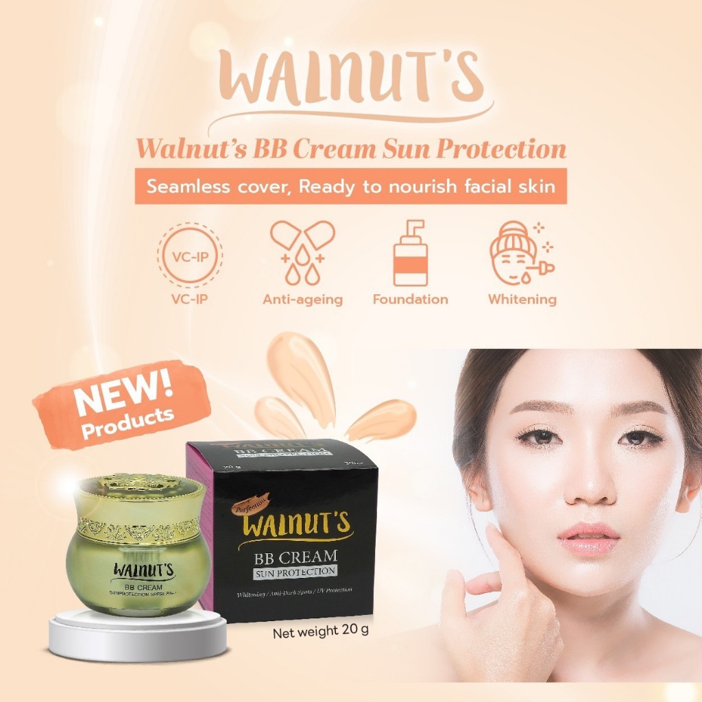 Walnut Walnut's CC Body Sunscreen Lotion SPF50 200ml/ DD / BB Cream / sun block waterproof Oil-free 