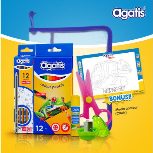 

AGATIS Stationery - Paket Coloring Competition Fun Craft Eco School Set