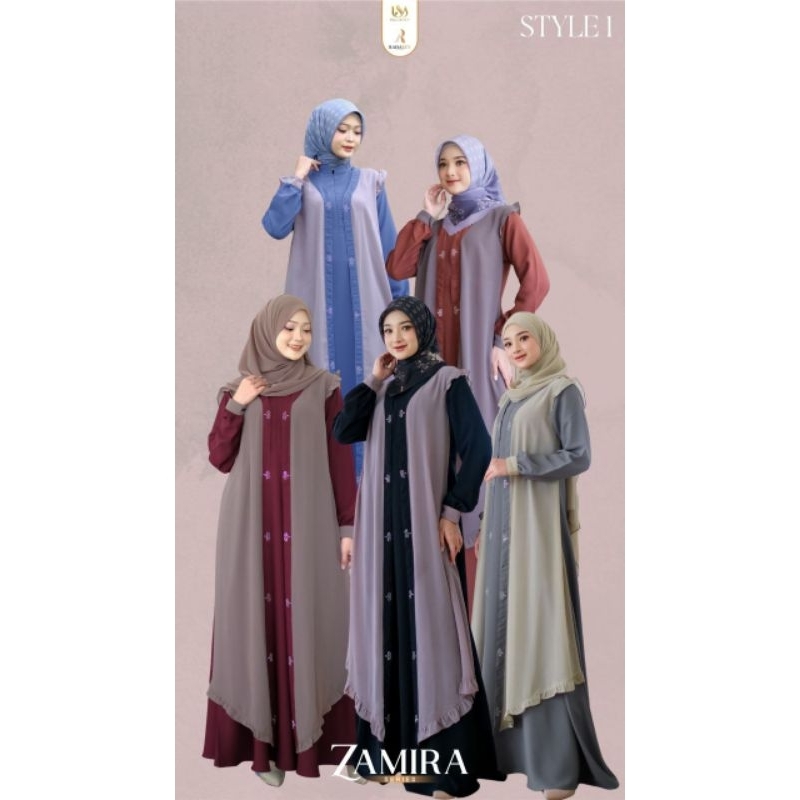 READY STOK ZAMIRA SERIES BY RAISAKEY SARIMBIT KELUARGA