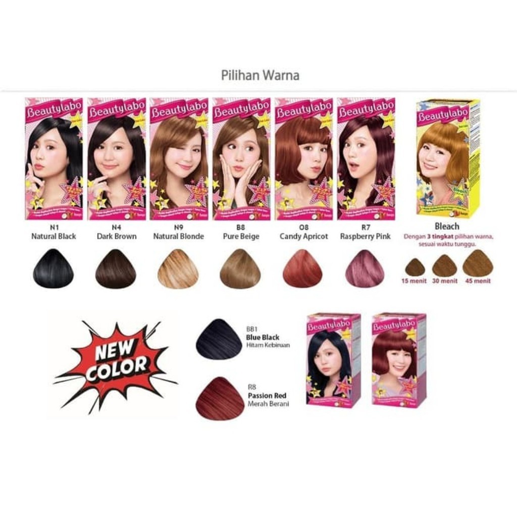 Beautylabo Pewarna Rambut - Hair Color