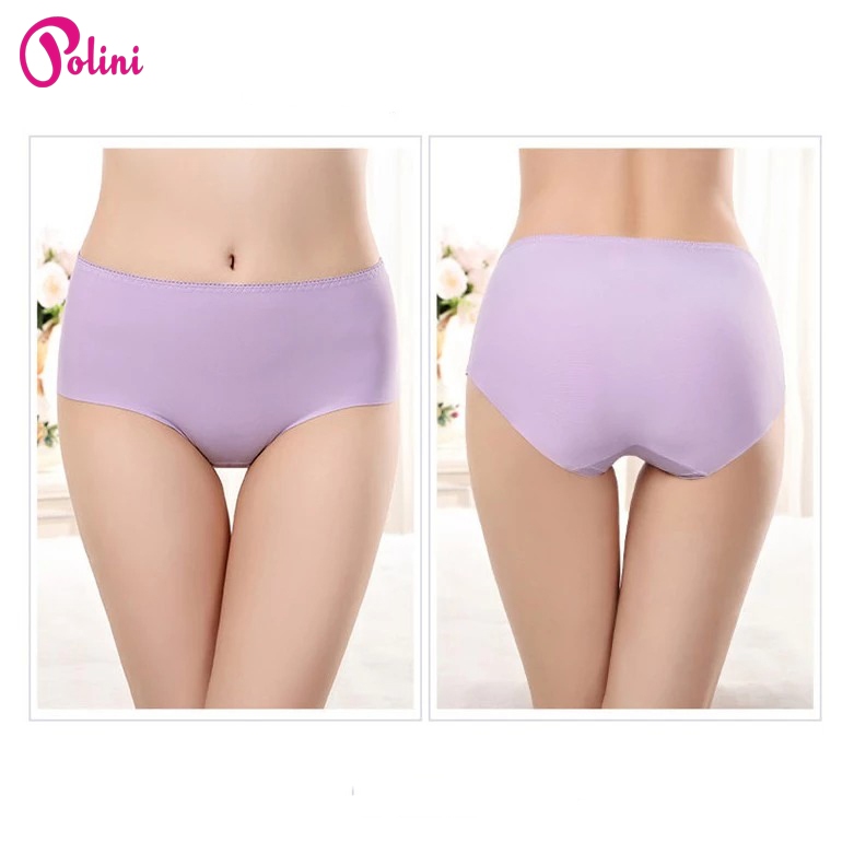 POLINI CD Seamless Wanita CD Ice Silk Berpori Es Sutra CELANA DALAM SEAMLESS 6329