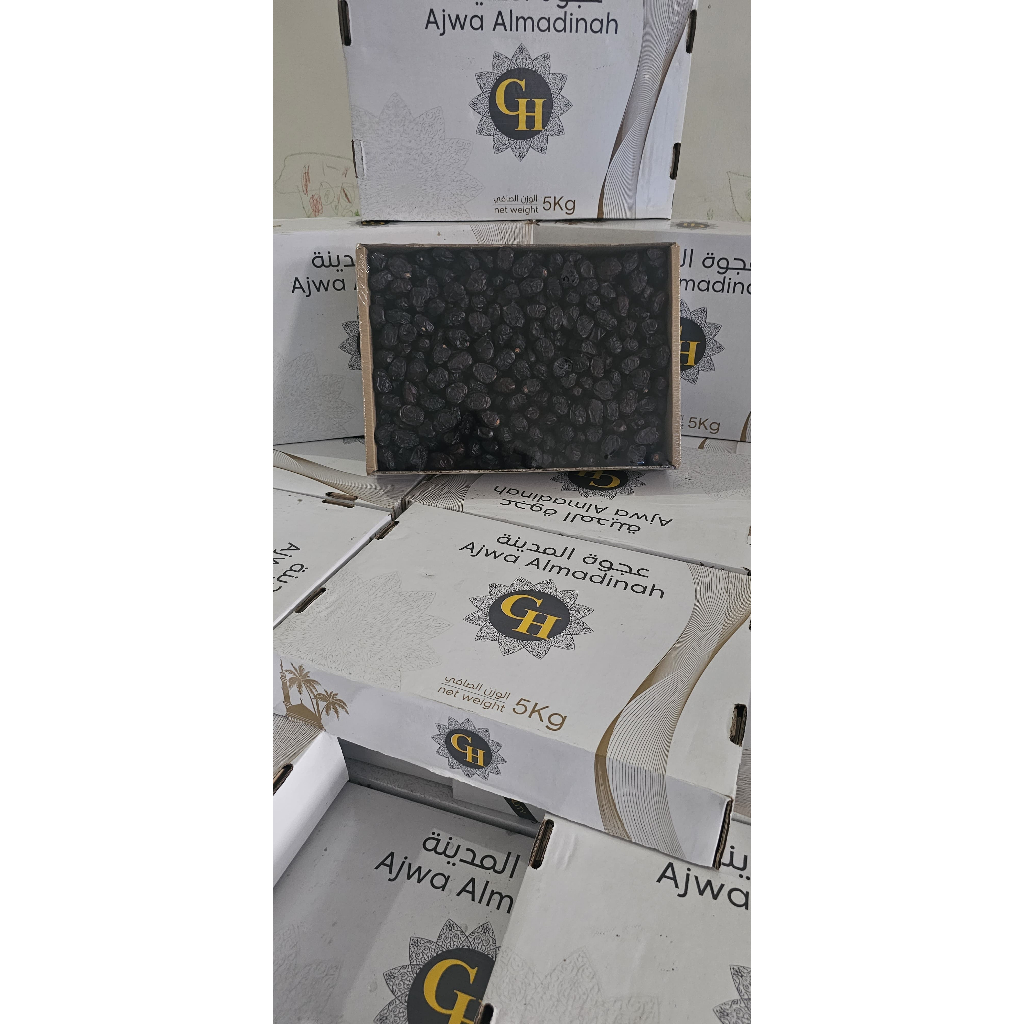

Kurma Ajwa Termurah High Quality Kemasan 5000g Ajwa AlMadinah